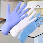 Durable and highly elastic 0.6g Disposable Latex Gloves​ M / L / XL For Examination