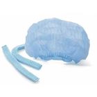 Breathable 24 Inches Non Woven Bouffant Cap Sms Disposable Hair Cover
