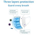 3 layers disposable medical surgical mouth face mask for sale