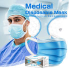 Disposable 3 Ply Dustproof Earloop Medical Masks