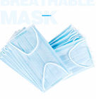 Blue Bfe95 3ply Filters Breathable Medical Face Mask