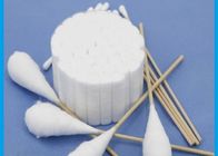 100mm Medical Cotton Swabs Good Absorbency For Surgical