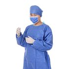 Knitted Cuff Disposable Surgical Gown Used For Personal Protection