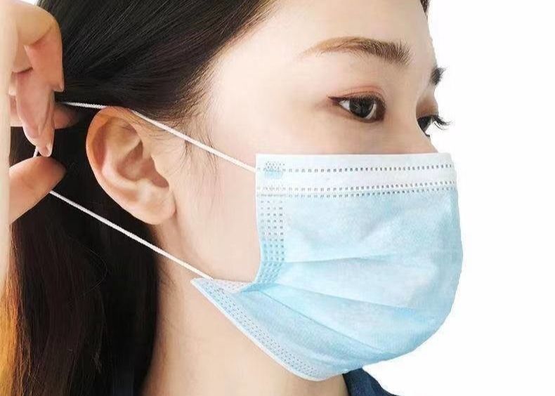3 Layers Disposable Medical Earloop Surgical Face Masks For Hospital