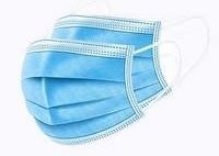 Outdoor Elastic Earloop Surgical Face Mask 17.5x9.5cm In Hospital
