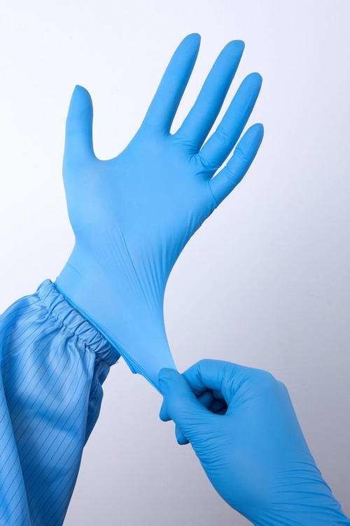 Acid And Alkali Resistance Medical Latex Gloves Good Flexibility And Tactility