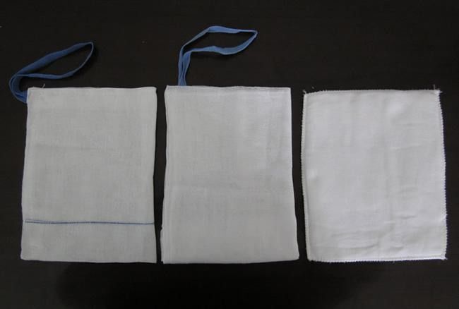 7.5cmx7.5cm Medical Disposable Sterile Gauze Pad X - Ray Detectable