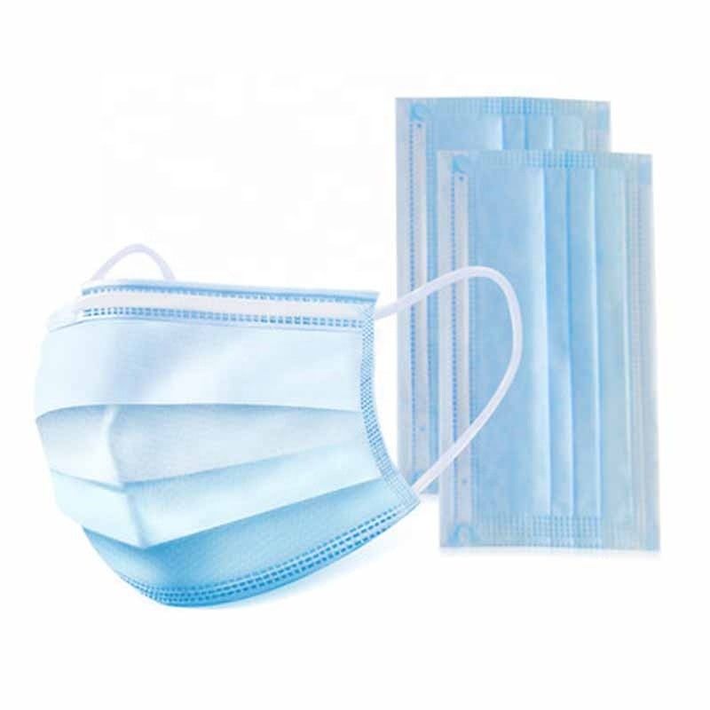 Non - Irritating 3 Ply Breathable Medical Face Mask