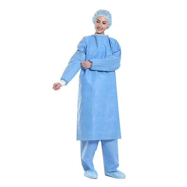 Light Breathable 18 Gsm Disposable Surgical Gown