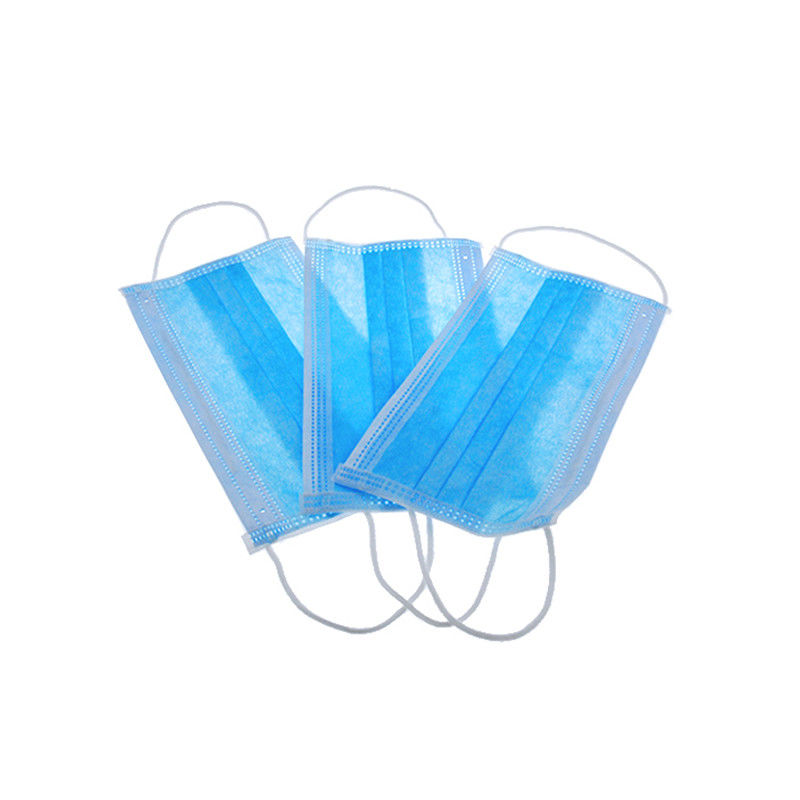 Colored Three Layers Protection Oem Disposable Non Woven Face Mask