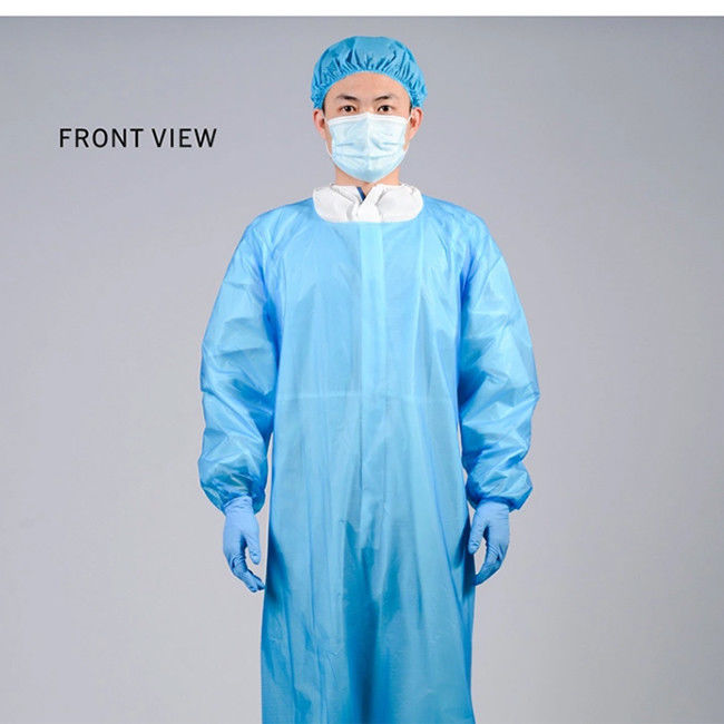 Class I Class II Class III PP + PE / SMS Disposable Surgical Gown 15gram