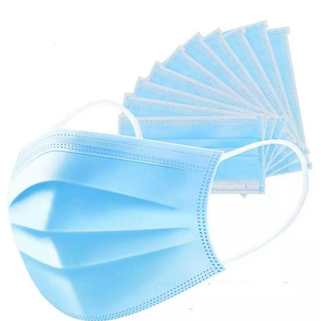 Odm 95% Filtering Efficiency Nonwoven Face Mask 3 Ply