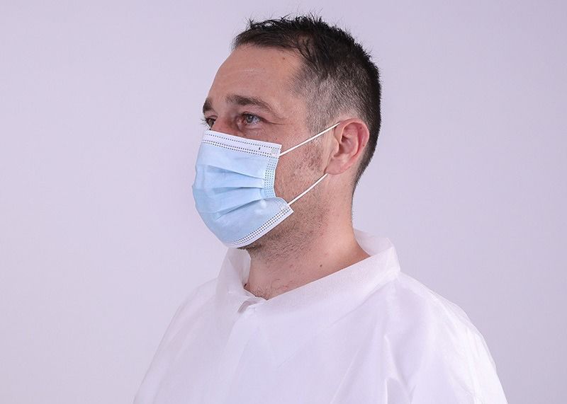 Professional Dustproof Protection Earloop Surgical Face Mask Nonwoven Disposable