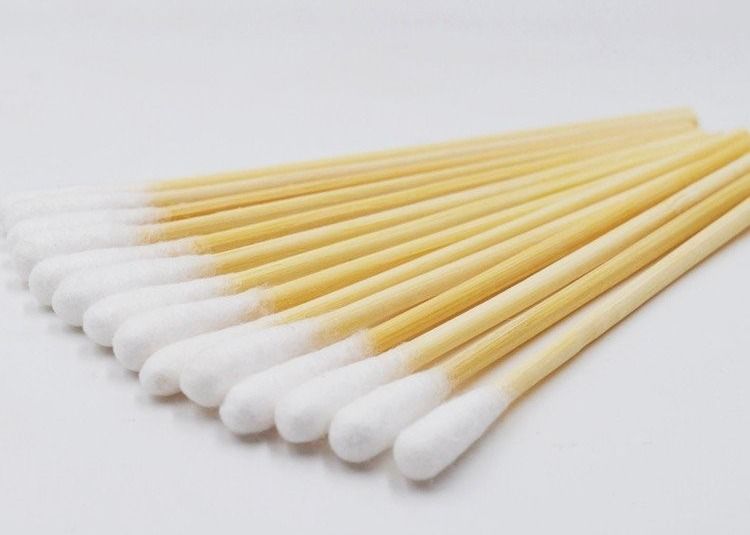 7.3cm Medical 100% Cotton Swabs For Cleaning Wounds
