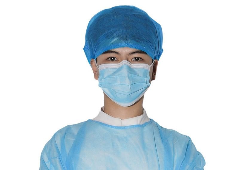 3ply 17.5x9.5cm Breathable Medical Face Mask Filtering Particles And Bacteria For Adults